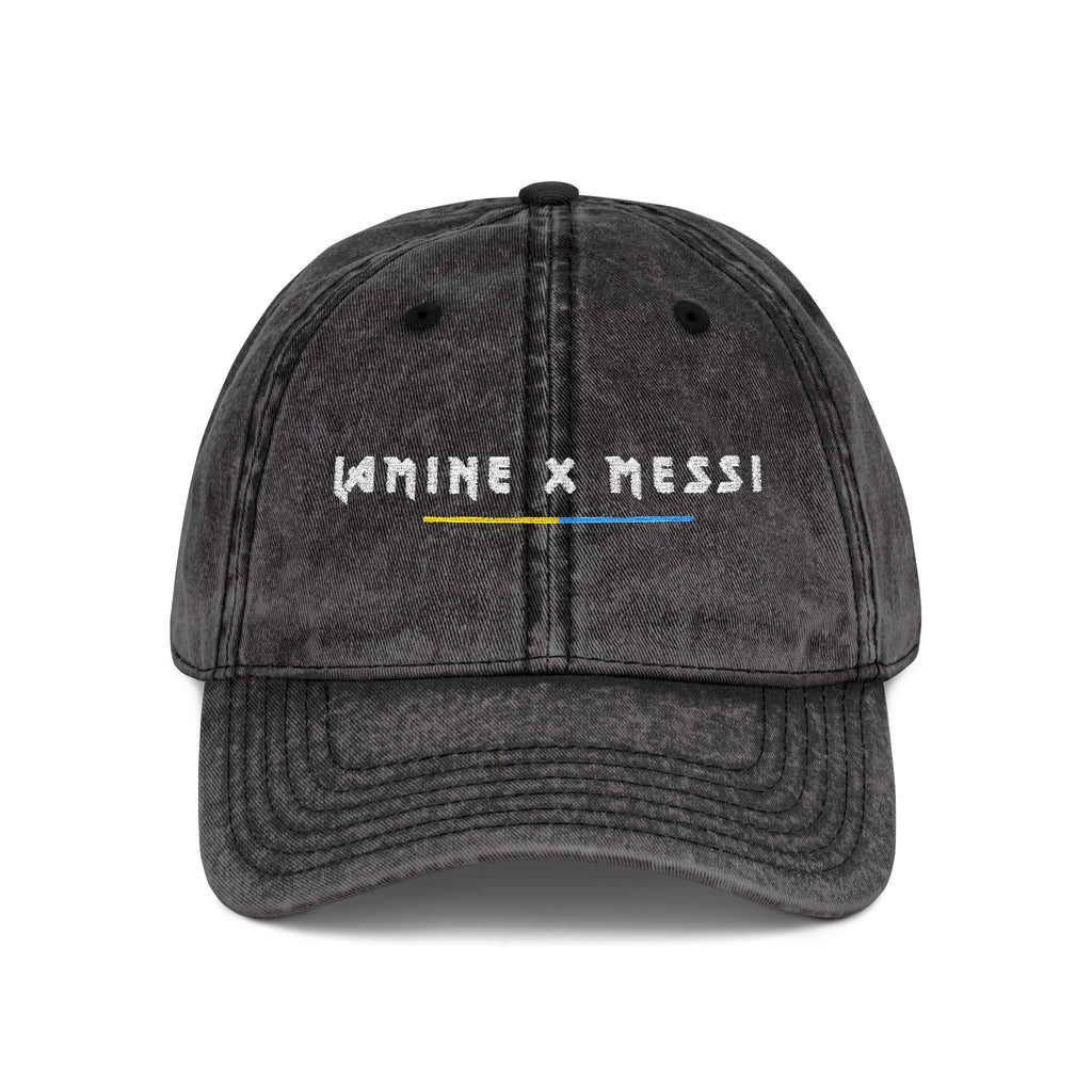 Lamine x Messi - Vintage Embroidered Cap