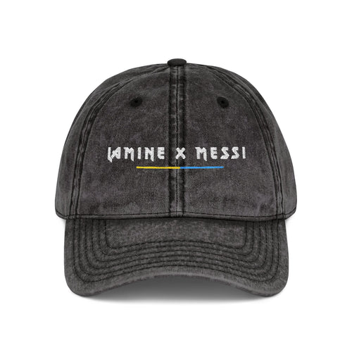 Lamine x Messi - Vintage Embroidered Cap