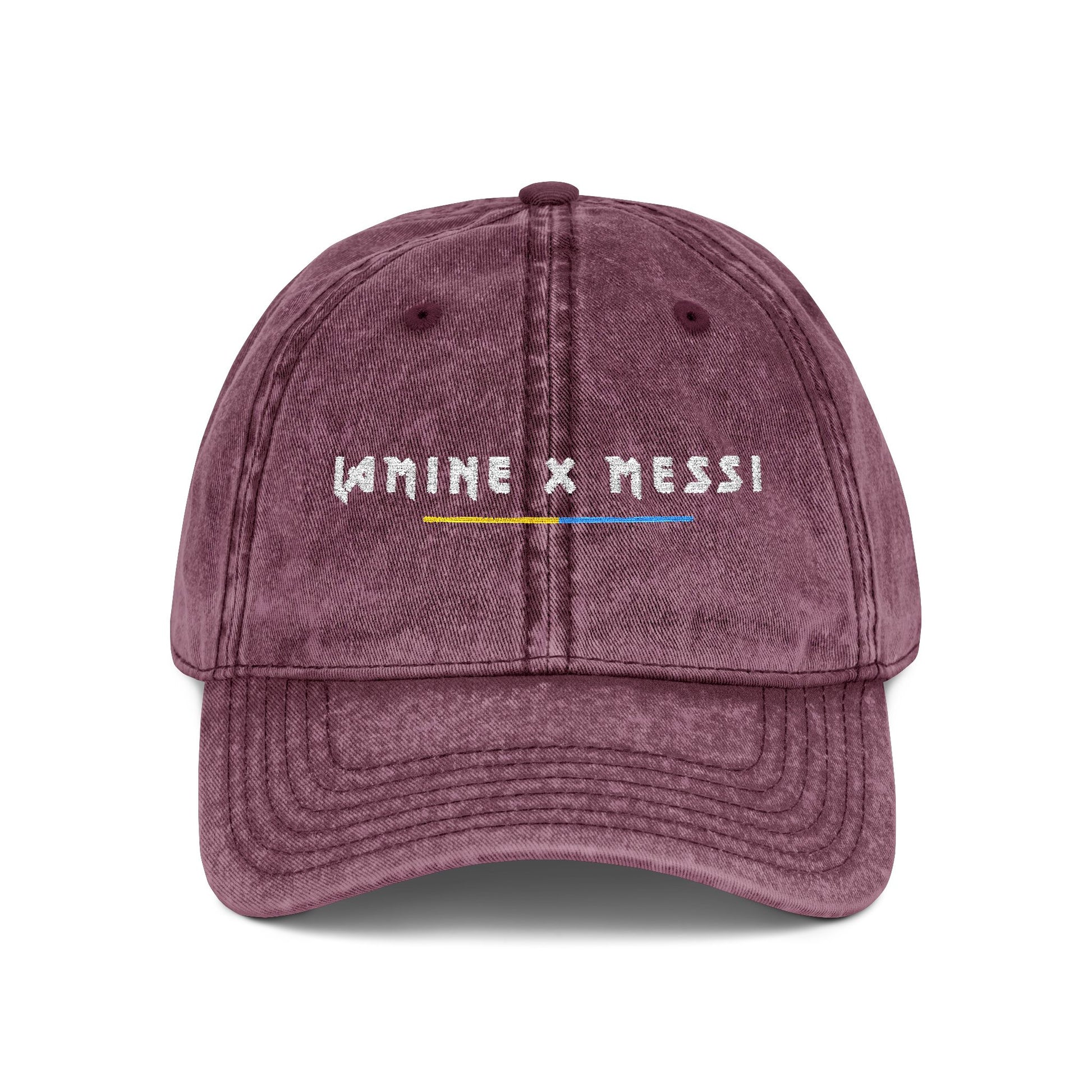 Lamine x Messi - Vintage Embroidered Cap